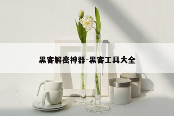 黑客解密神器-黑客工具大全