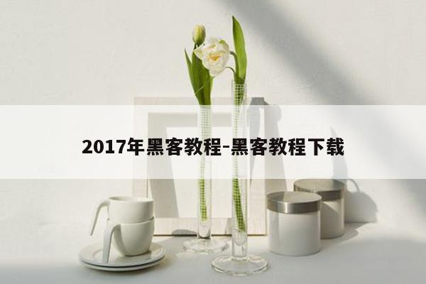 2017年黑客教程-黑客教程下载