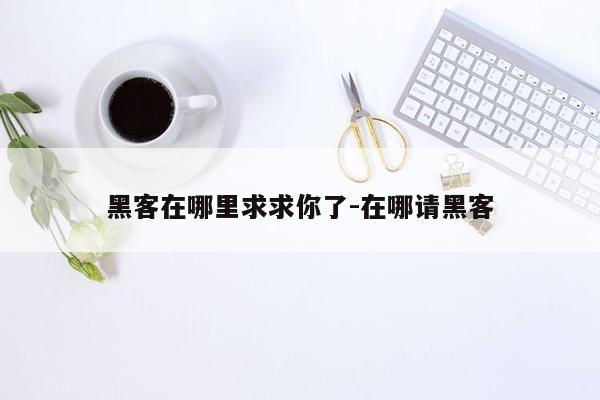 黑客在哪里求求你了-在哪请黑客