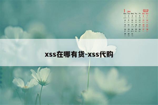 xss在哪有货-xss代购